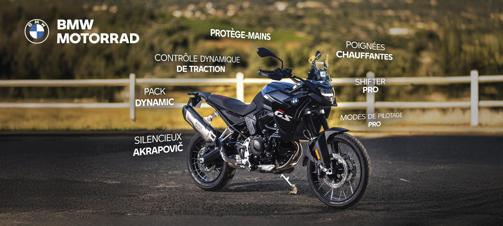BMW F 900 GS DARK EDITION